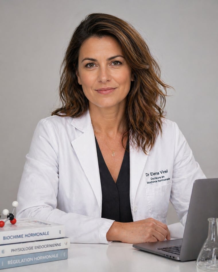 Dr Elena Virel, spécialiste en biochimie hormonale