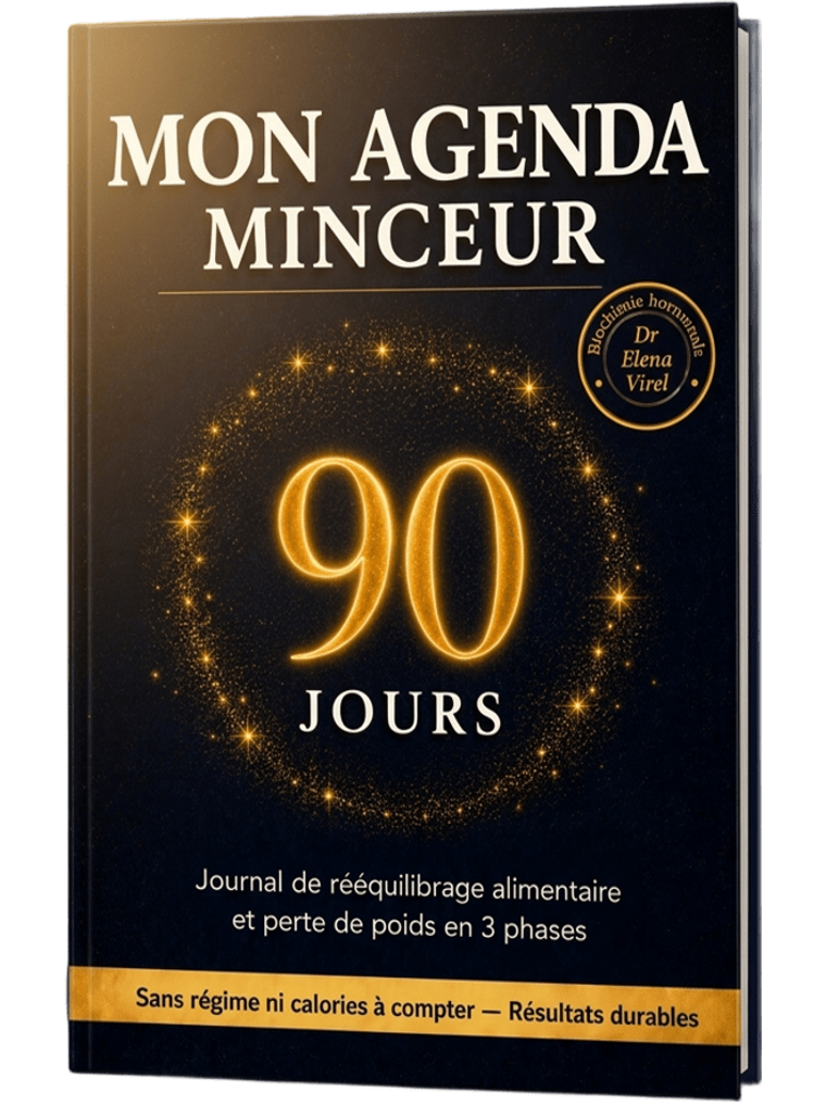 Mockup du livre Mon Agenda Minceur 90 jours