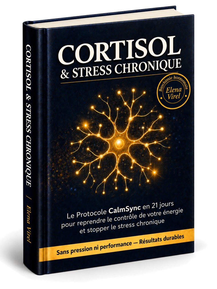 Mockup du livre Cortisol & Stress Chronique